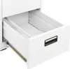 The Living Store Aktenschrank Weiß 46x62x133 cm Stahl Produktbild-Vorschau 7