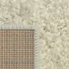 Tapis Shaggy couleur crème pour le salon et la chambre à Voir les images du produit 6
