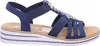 Rieker Damen Sandale mit T-Riemen und maritimem Dekor mit Produktbild-Vorschau 36