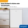 Exquisit Vollraumkühlschrank | 126 l Nutzinhalt | Produktbild-Vorschau 3