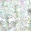 Decoris® Christbaumkugeln Transparent irisierend Ø 6 cm Produktbild-Vorschau 2