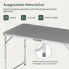 WOLTU Campingtisch Klapptisch höhenverstellbar Aluminium Produktbild-Vorschau 7