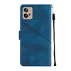 Pouzdro pro Motorola Moto G32 vyražené Flip kožené Náhled obrázku produktu 4