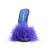 POISE-501F Damen Slipper von Fabulicious, Blau  , EU 40, US Produktbild-Vorschau 2