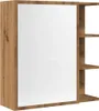 vidaXL Zrcadlová skříňka Artisan dub 62,5x20,5x64 cm Náhled obrázku produktu 1