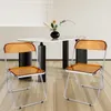 2er Set Klappstuhl Lounge-Sessel Besuchersstuhl Gelb Produktbild-Vorschau 2
