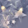 LED vánoční závěs – hvězdy, 45x84 cm, venkovní i vnitřní, teplá bílá Náhled obrázku produktu