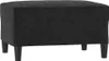 vidaXL Fußhocker Schwarz 70x55x41 cm Samt Produktbild-Vorschau 1