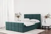 Boxspringbett Schlafzimmerbett JOST 120x200cm in Stoff Matt Produktbild-Vorschau 1