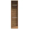 vidaXL Kleiderschrank Artisan-Eiche 50x50x200 cm Produktbild-Vorschau 4