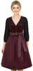 Dirndl Lichtenfels 65cm Länge granatapfel 44 Produktbild-Vorschau 4