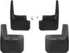 Bavettes garde-boue pour Jeep Wrangler 2007-2018 plastique Voir les images du produit 1