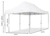 TOOLPORT 3x6m Aluminium Faltpavillon, ohne Seitenteile, Produktbild-Vorschau 7