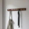 UMBRA FLIP 8 HOOK Garderobenleiste Garderobe Haken Wallnuss Produktbild-Vorschau 4