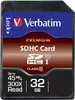 A close-up of a Verbatim 32GB SDHC card. Produktbild-Vorschau