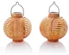 Solar Lanterns "Flame" Bamboo, Set of 2 Voir les images du produit 3