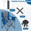 Składane krzesło kempingowe COSTWAY XXL o nośności 180 kg, Podgląd zdjęcia produktu 6