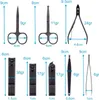 Intirilife 18-teiliges Nagel Set Maniküre Set aus Edelstahl Produktbild-Vorschau 3