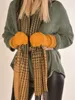 styleBREAKER Damen warme Winter Strick Fäustlinge, Produktbild-Vorschau 3