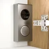 Badezimmer Spiegelschrank 3-türig LED-Lampe 80 cm Eiche Produktbild-Vorschau 8