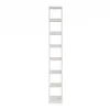 KOMTO Bücherregal Weiß – Schmales Regal 20 cm Breit mit 3 Produktbild-Vorschau 4