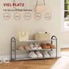 WOLTU Schuhablage Schuhregal Ständer, 3 Schicht für 12 Produktbild-Vorschau 5