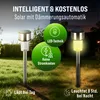 Monzana® Solarlampen für Außen 32er Set Garten LED Produktbild-Vorschau 4