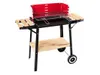 Grill Glückliches Grün Holz, Wanne 53x33 cm, Grillhöhe 70 Produktbild-Vorschau 3