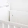 WEIß Atmungsaktiv 2 TLG. Netzstoff BETTUMRANDUNG Babybett Produktbild-Vorschau 1