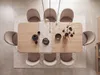 FineBuy Design Esszimmerstühle Beige Samt 2er Set mit Produktbild-Vorschau 5