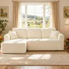 VASAGLE Modulares Sofa, Ecksofa mit Liege links, 244 cm Produktbild-Vorschau 11