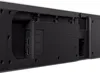 A close-up view of the back panel of a black soundbar, showing various ports and connections. Produktbild-Vorschau