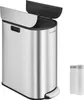 SONGMICS Mülleimer Küche, Mülltrennsystem 2 Fächer, 30 L Produktbild-Vorschau 4