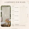 Vorhänge Leinenoptik Creme Halbtransparent Vorhang Voile Produktbild-Vorschau 8
