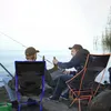 Campingstuhl mit Kopfstütze - bis 150 kg - tragbarer Produktbild-Vorschau 4