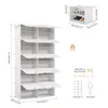 Mondeer Schuhregal Schuhschrank mit Tür, Staub- und Produktbild-Vorschau 9