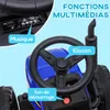 HOMCOM Tracteur électrique avec remorque amovible, voiture Voir les images du produit 6