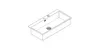 GROHE K800 120-S, Aufsatzwanne, Rechteckig, Edelstahl, Produktbild-Vorschau 4