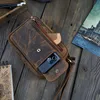 Herrenhandtasche aus braunem Leder Paolo Peruzzi T-56-HBR Produktbild-Vorschau 5
