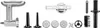 KitchenAid Metallfleischwolf Set mit Spritzgebäckvorsatz + Produktbild-Vorschau 1