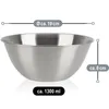 com-four® 3-teiliges Schüssel-Set aus Edelstahl - Produktbild-Vorschau 6
