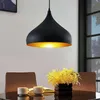 Lindby Hängelampe Ritana, schwarz-gold, Metall, Ø 31cm, E27 Produktbild-Vorschau 10