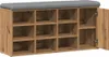 Schuhbank Artisan-Eiche 102x32x50 cm Holzwerkstoff Produktbild-Vorschau 7