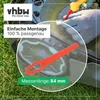 vhbw 20x Ersatz-Messer Ersatz für Einhell 34.057.30 für Produktbild-Vorschau 4