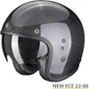 Casco moto SCORPION BELFAST EVO CARBON nero XL Anteprima dell’immagine prodotto 2