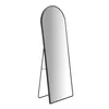HOMLA ELORA Standspiegel schwarz B = 50 cm H = 140 cm Produktbild-Vorschau 1
