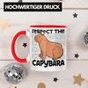 Trendation - Respect The Capybara Tasse Capybara Tier Produktbild-Vorschau 3