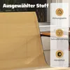 COSTWAY Gartenmöbel, 2-Sitzer Gartenbank mit Couchtisch & Produktbild-Vorschau 4