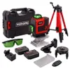 Poziomica laserowa laser krzyżowy 4D Werkberg LASKQ101 Podgląd zdjęcia produktu 1