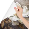 Muralo Selbstklebende Fototapete BLUMEN Blätter Abstraktion Produktbild-Vorschau 3